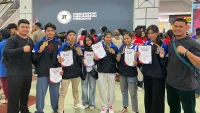 Enam Siswa Kalsel Raih Medali Kejurnas Sambo Sumsel, Empat Atlet Peserta KKO SMAN 2 Banjarmasin