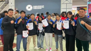 Enam Siswa Kalsel Raih Medali Kejurnas Sambo Sumsel, Empat Atlet Peserta KKO SMAN 2 Banjarmasin