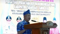 Dorong Penguatan Sinergi Daerah Melalui Muskab VII PWRI, Pemkab Tanah Laut Apresiasi Pengabdian Purnatugas ASN