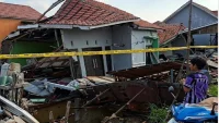 Polisi Masih Cari Penyebab Ambruknya Rumah di Tembikar Kanan Kabupaten Banjar