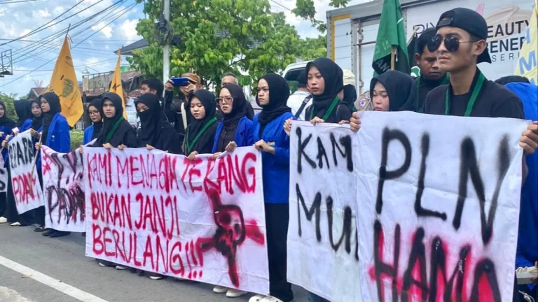 Geruduk PLN Barabai, Mahasiswa Desak Pemadaman Bergilir di HST Segera Berakhir
