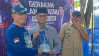 Bupati Rahmat dan Haji Iyan Warnai Aksi Sosial Partai Demokrat Tala di Tengah Penjaringan Ketua