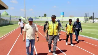 Lintasan Atletik  17 Mei Banjarmasin Rampung, Dinas PUPR Kalsel Serahkan ke Dispora