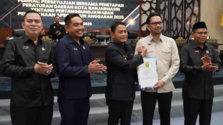 Catatan dari DPRD Kota Banjarmasin untuk Raperda Pertanggungjawaban APBD 2025