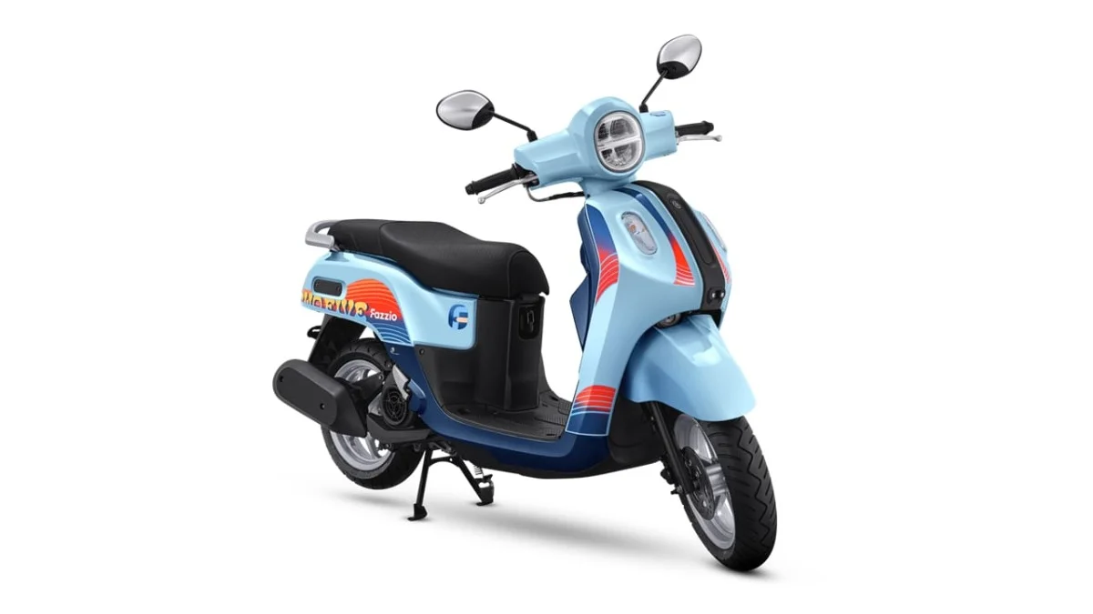 Edisi Terbatas, Yamaha Fazzio Hadirkan Special Edition Sunset Blue
