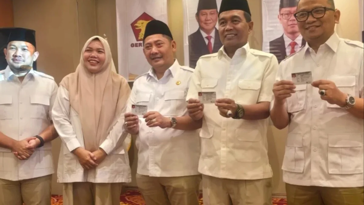 Bupati HST Samsul Rizal Resmi Gabung Partai Gerindra, DPC Sebut Jadi Energi Baru