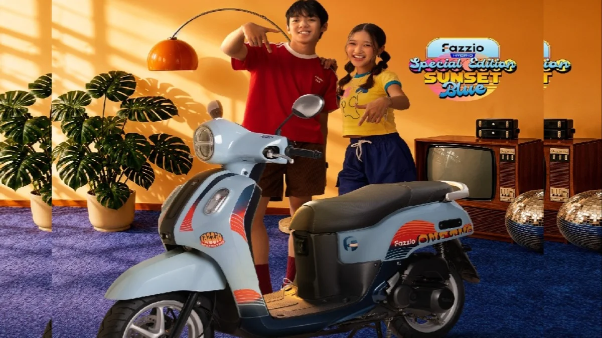 Yamaha Rayakan Back to School, Beri Kesempatan Menangkan Motor Fazzio Special Edition Sunset Blue