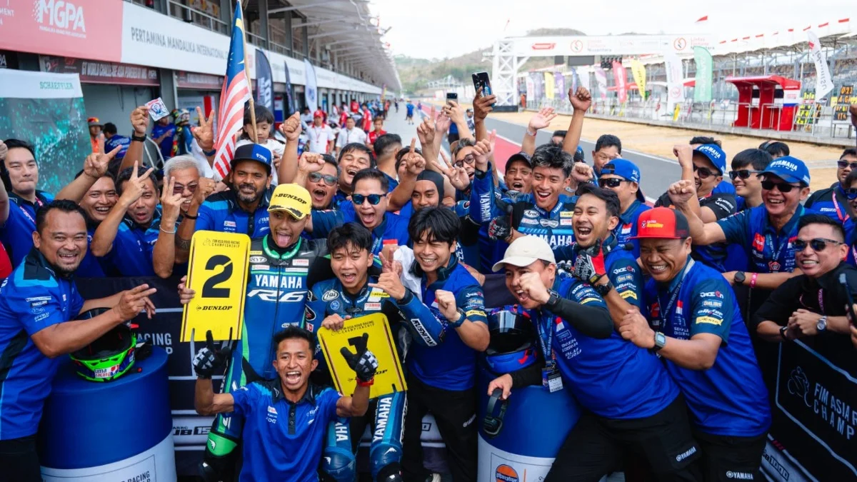 Kemenangan Perdana Yamaha Racing Indonesia di Kelas SS600 dan Podium Tiga di Kelas AP250