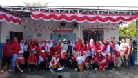 Lomba Susun Ompreng dan Rak Buah HUT Kemerdekaan RI Meriahkan SPPG Panggung Pelaihari