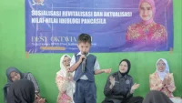 Cara Efektif Wakil Ketua DPRD Kalsel Kenalkan Nilai Pancasila ke Anak-anak