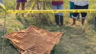Polres HST Periksa Lokasi Penemuan Mayat Jumran di Belakang Kopdes Merah Putih Tungkup