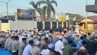 Polres Tabalong Gelar Sholat Istisqa, Ikhtiar Bersama Hadapi Kekeringan