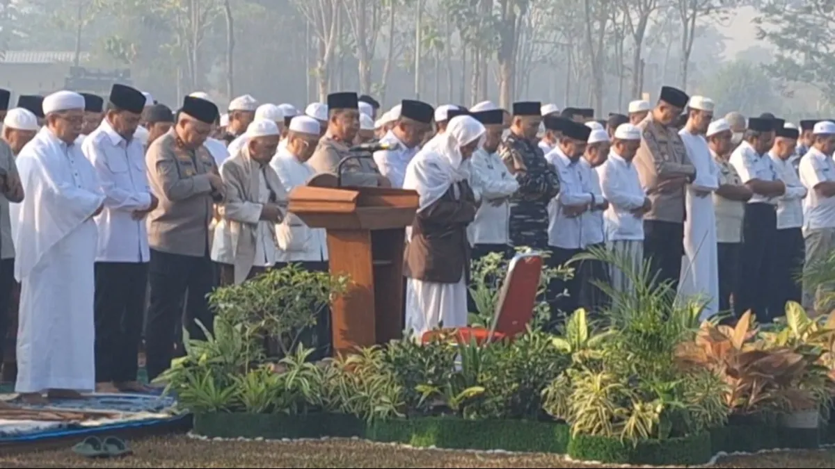 Polda Kalsel Gelar Shalat Istisqa bersama, Berharap Segera Turun Hujan di Tengah Kemarau Panjang