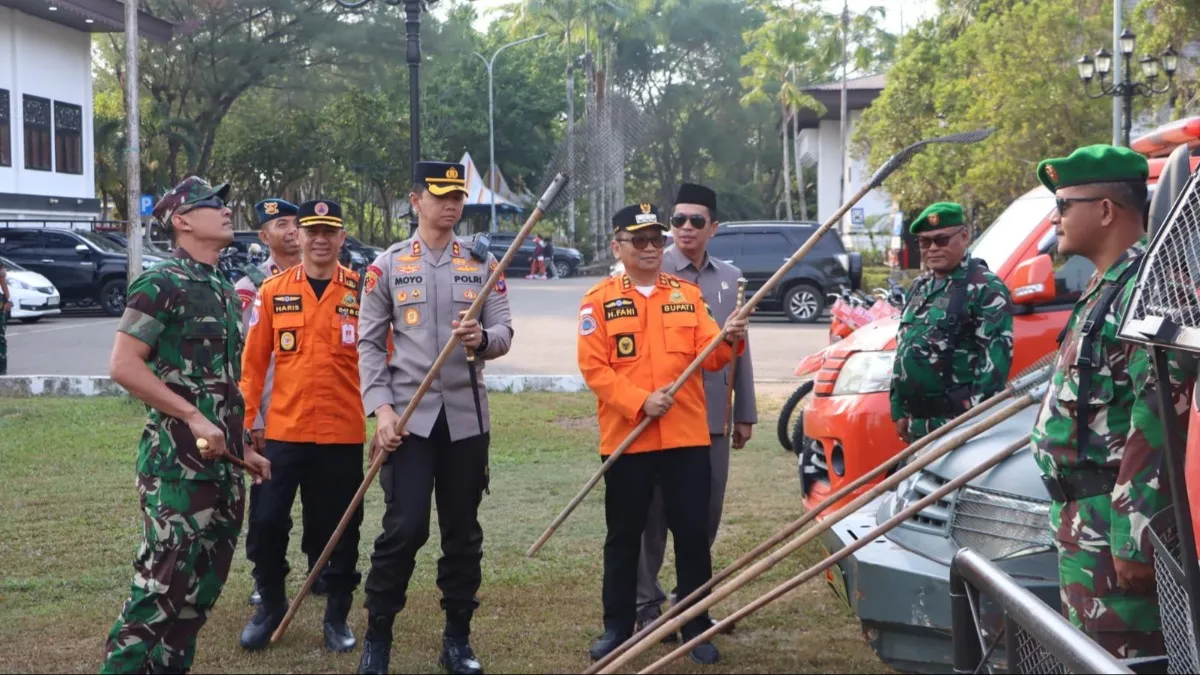 Pemkab Tabalong Gelar Apel Kesiapsiagaan Karhutla dan Kekeringan