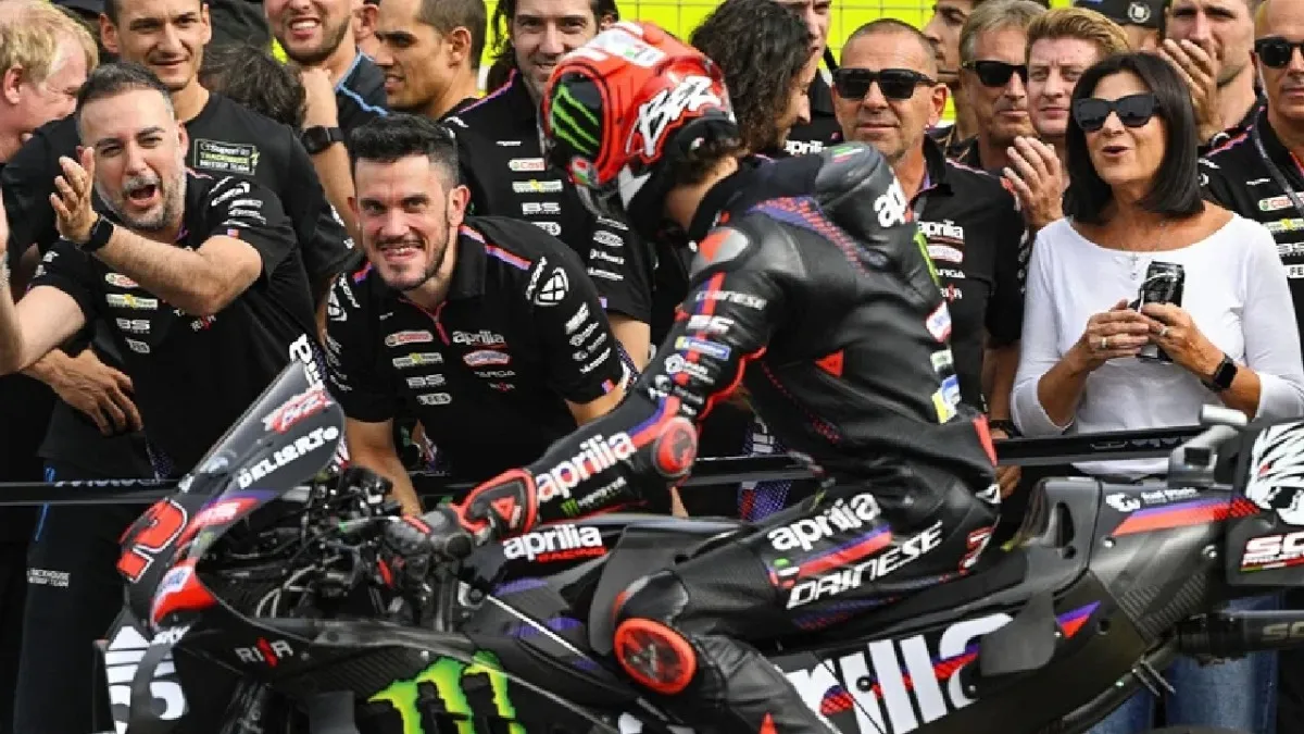 Ternyata Begini Trik Aprilia Pacu Semangat Marco Bezzecchi Menjelang Balapan di Silverstone