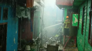 Belasan Rumah di Balikpapan Barat Terbakar dalam 45 Menit