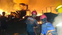 Kandang Ayam di Buluan HST Terbakar, Begini Kondisi Rumah Warga