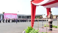 Peringati Hari Juang Polri, Kapolda Kalsel Ingatkan Personel Jaga Semangat Pengabdian