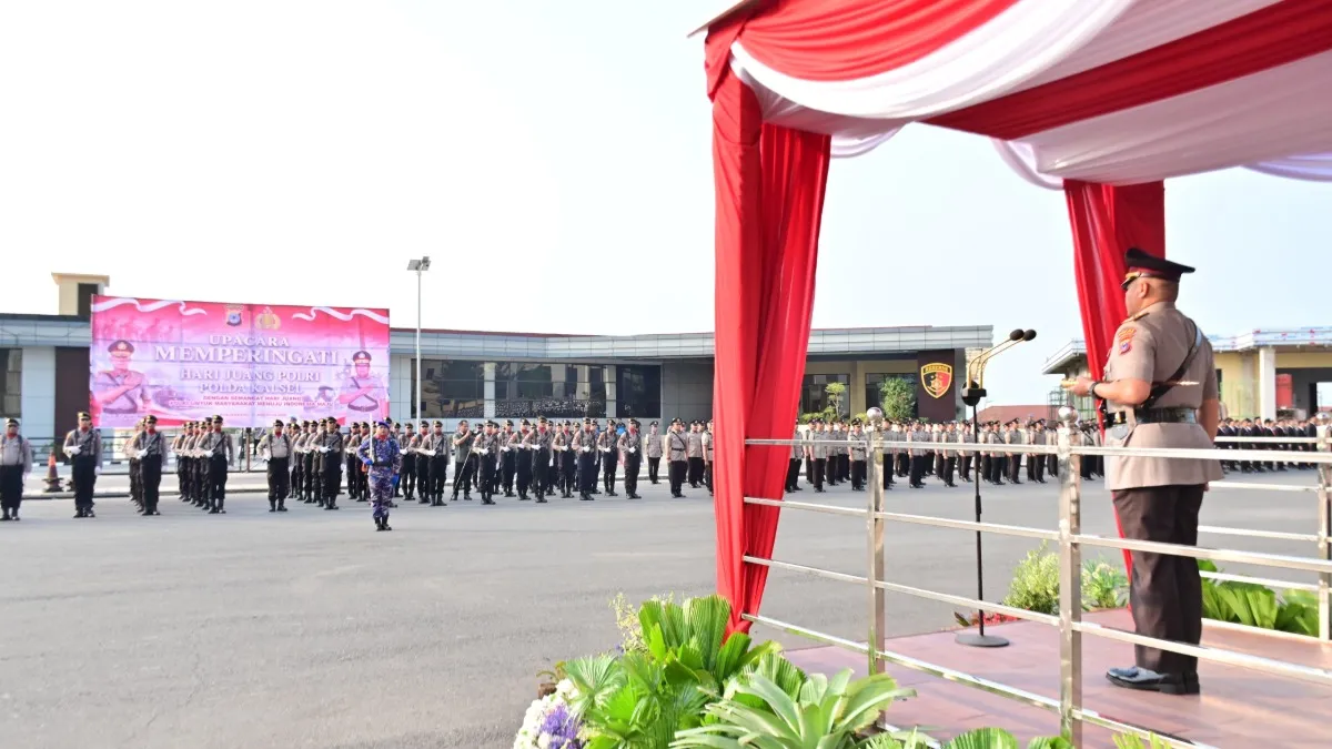 Peringati Hari Juang Polri, Kapolda Kalsel Ingatkan Personel Jaga Semangat Pengabdian