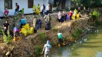 Aksi Bersih Sungai Sawahan di Pelaihari Tanah Laut Dorong Partisipasi Masyarakat Jaga Kebersihan Lingkungan