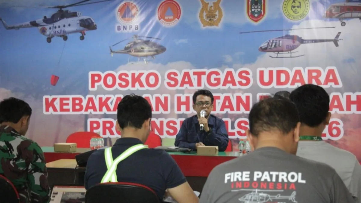 Ring 1 Bandara Syamsudin Noor Banjarbaru Jadi Fokus Satgas Karhutla Kalsel