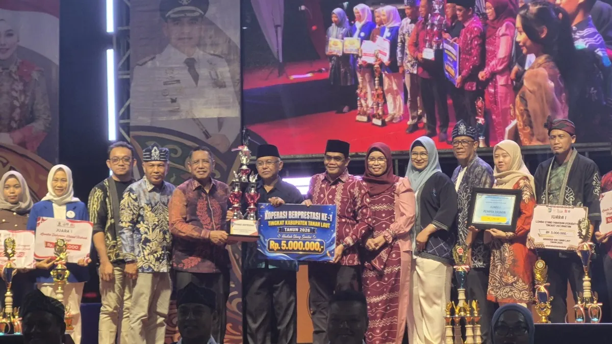Transaksi Pekan Raya Kemerdekaan  di Tanah Laut Capai Rp923 Juta