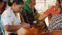 Kindingan Kreatif Festival Angkat Nasi Tampusing, Katuyung hingga Anyaman Bakul Arangan Jadi Potensi Warga HST