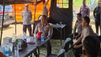 Pastikan Kesiapan Satgas, Kapolres Tanah Bumbu Tinjau Posko Karhutla