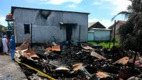 Hamidah Tak Sadar Rumahnya Sudah Dilalap Jago Merah, Tujuh Rumah Terbakar di Pemurus Baru Banjarmasin
