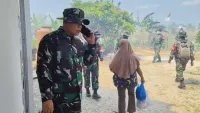Karhutla Kembali Landa Guntung Damar Banjarbaru, Petugas Gabungan Langsung Evakuasi Warga