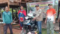 Superman Dapat Sepeda Motor dari Gubernur Kalteng, Rudiansyah: Bisa Bantu Tanggulangi Karhutla