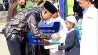 Ribuan Santri Tanah Laut Diwisuda, Bupati Rahmat Sebut Angin Segar Keberlanjutan Generasi Qurani