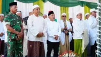 Momen Kebersamaan Habaib dan Warga Kurau dalam Peringatan Maulid serta Haul Habib Abdullah Bahasyim