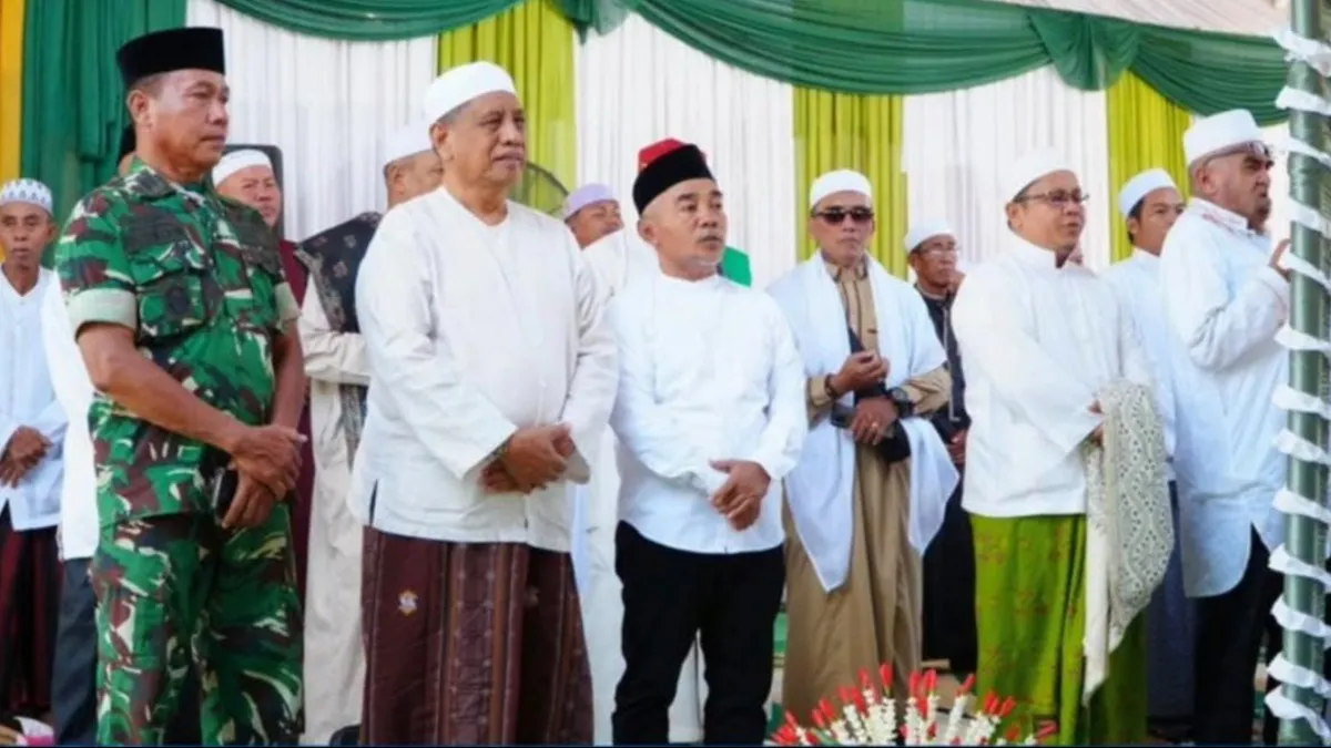 Momen Kebersamaan Habaib dan Warga Kurau dalam Peringatan Maulid serta Haul Habib Abdullah Bahasyim
