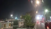 Kota Banjarmasin Diselimuti Kabut Asap Tebal, Siring Nol Kilometer Bau Hangit