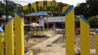 Warga Desa Salikung Tabalong Bisa Internetan Gratis di Ruang Terbuka Hijau Smart