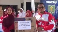 Pemerintah Desa Wayau Tabalong Hadiahi Warga Taat Bayar Pajak dan Iuran Sampah