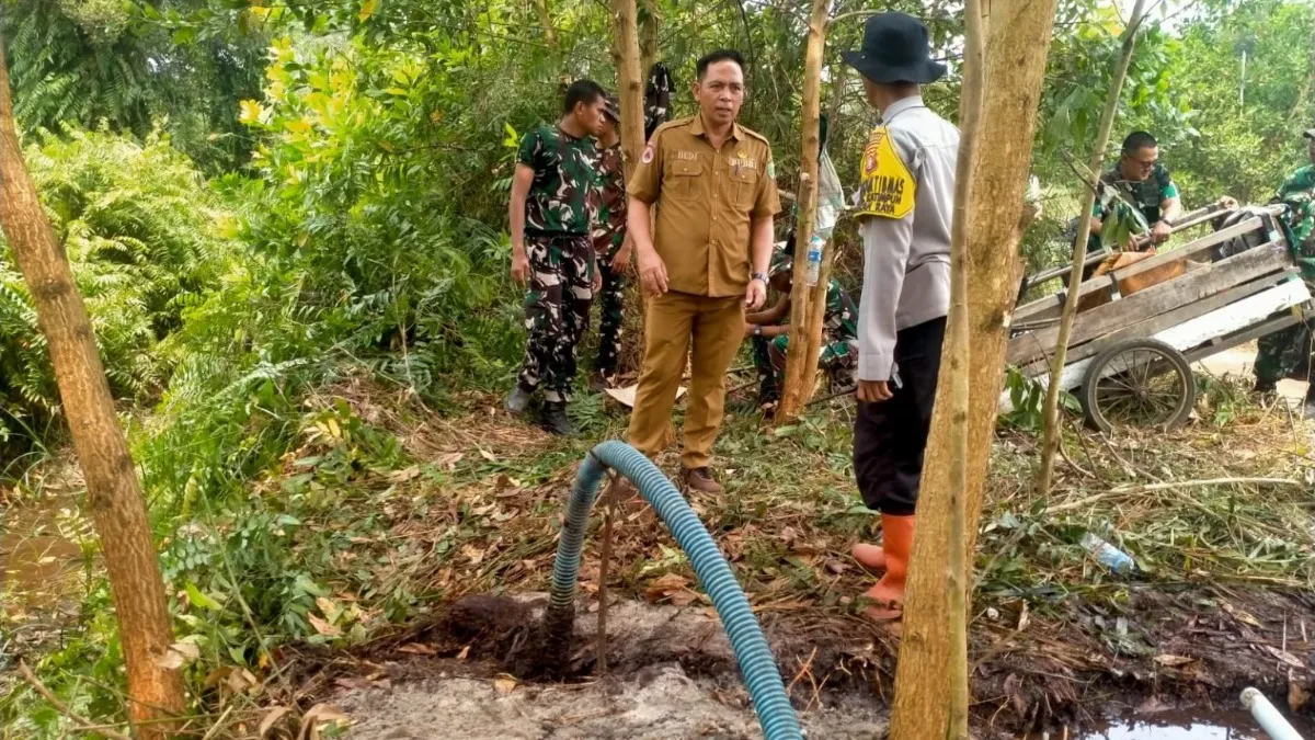 Sumur Bor dan Embung Portabel Jadi Solusi BPBD Palangka Raya Percepat Penanganan Karhutla