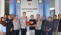 Kapolres Tabalong dan PWI Perkuat Sinergi, Dorong Pers Berperan dalam Menjaga Kamtibmas