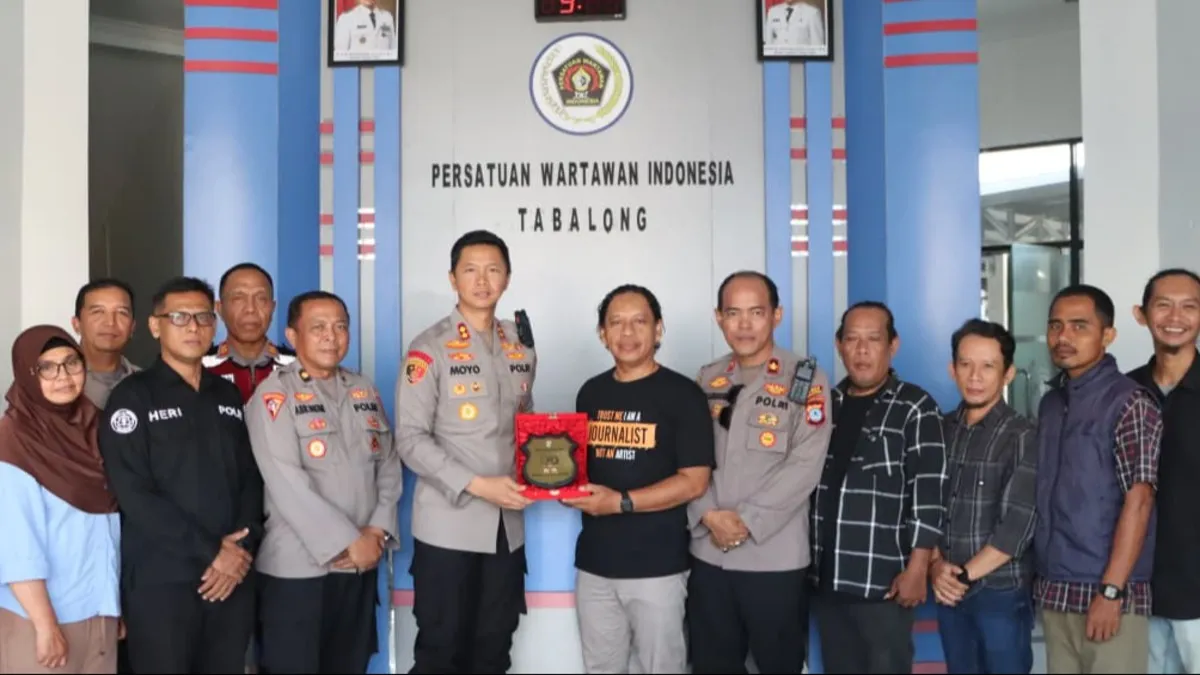 Kapolres Tabalong dan PWI Perkuat Sinergi, Dorong Pers Berperan dalam Menjaga Kamtibmas