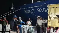 34 Koli Bantuan Warga Nunukan Kaltara untuk Korban Gempa NTT dalam Perjalanan Laut