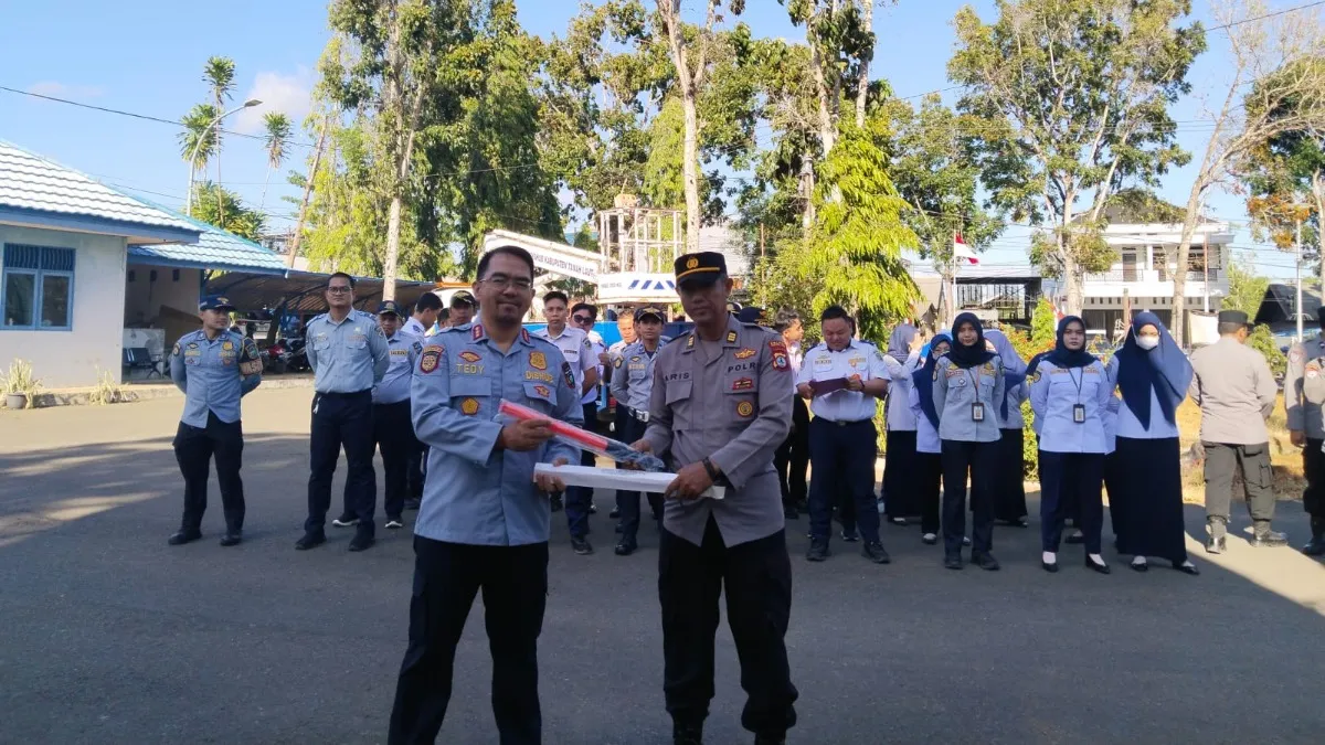 Sat Binmas Polres Tanah Laut dan Dishub Koordinasi Pengamanan Lalu Lintas Serta Sosialisasi Layanan Pengaduan