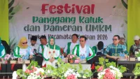 Festival Panggang Kaluk Jadi Momentum Penguatan UMKM Kuripan Barito Kuala Melalui SSC PLUT UMKM BAIMAN