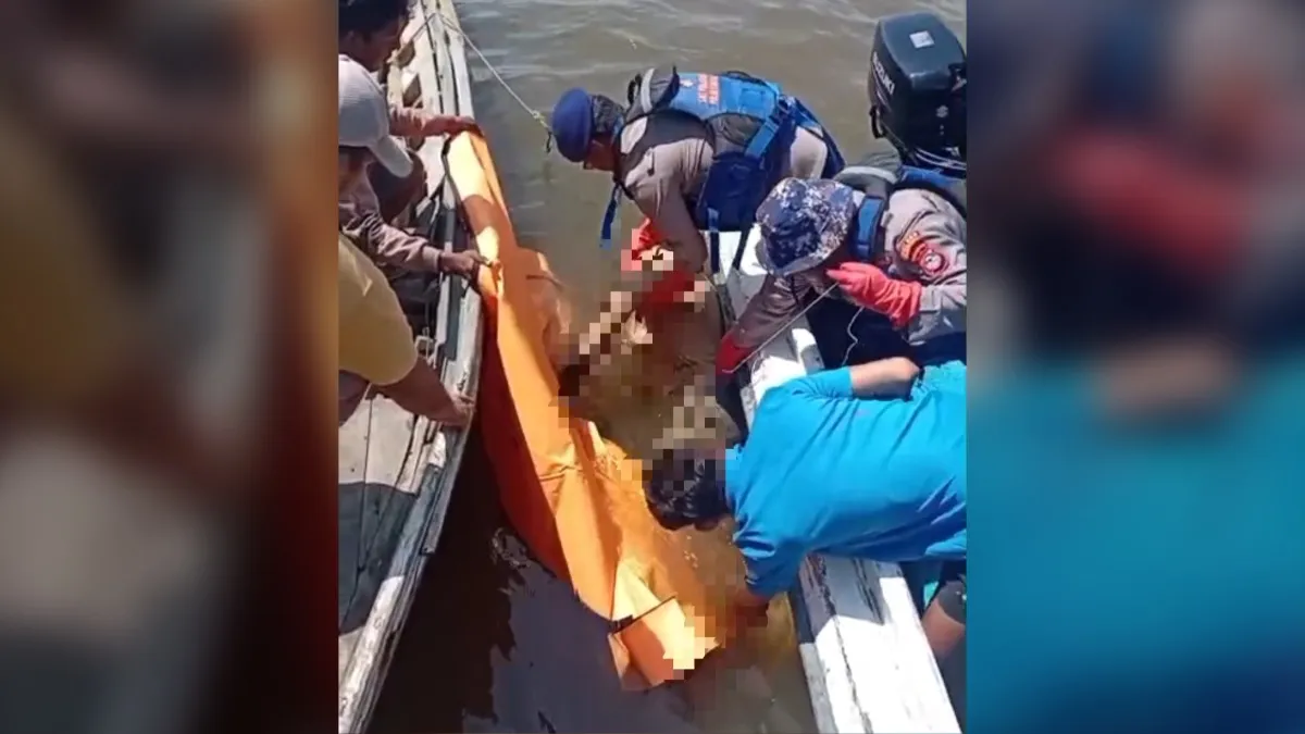 Penemuan Mayat di Sungai Barito Kawasan Doking Batola