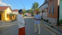 Bupati Andi Rudi Latif Perkuat Fasilitas Dasar Permukiman di Kersik Putih Tanah Bumbu