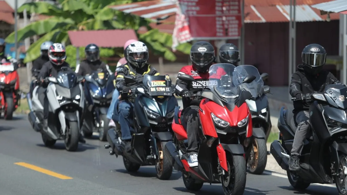 600 Peserta Ramaikan Yamaha MAXi Day 2026 di Kota Palu