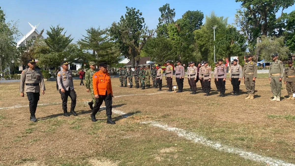 Tim Gabungan HST Siaga Karhutla, Cek Personel dan Peralatan