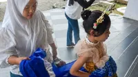 Dansa Getarkan Panggung Pemilihan Putra Putri Duta Sasirangan Kalselteng, Emak-emak Pun Heboh