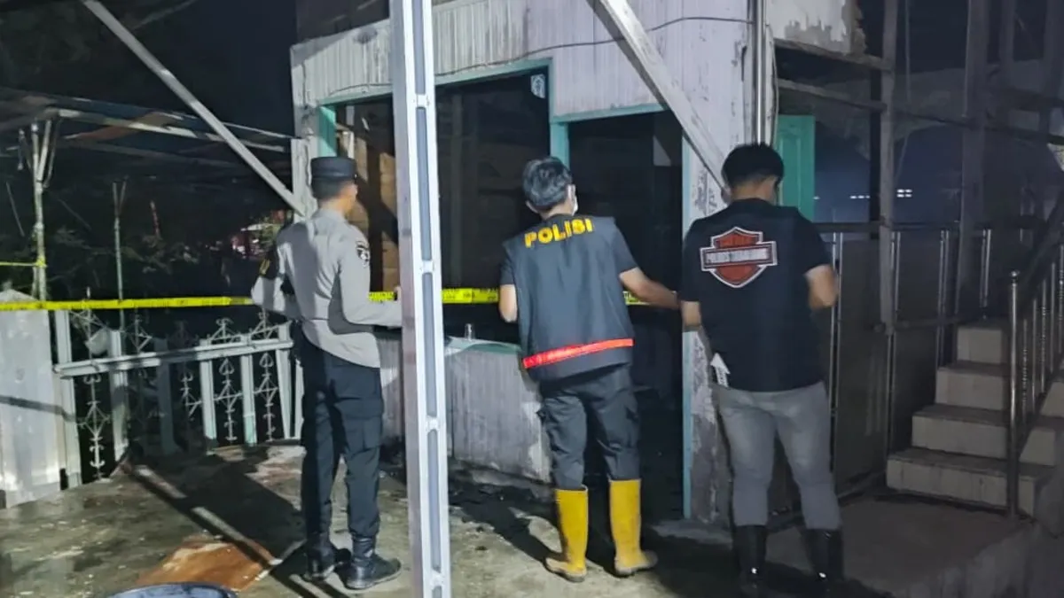 Sebelas Keluarga di Tabalong Tidak Lagi Punya Rumah, Kebakaran Landa Perbatasan Belimbing-Kapar