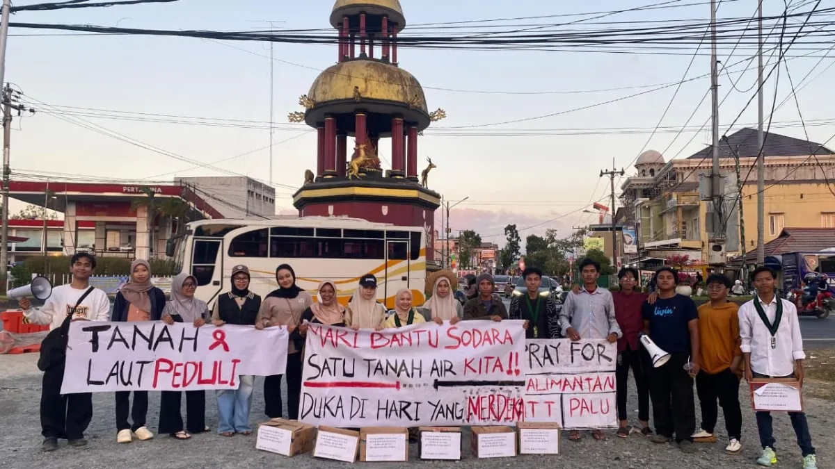 HMI Tanah Laut Gelar Penggalangan Dana untuk Korban Bencana di Tiga Wilayah